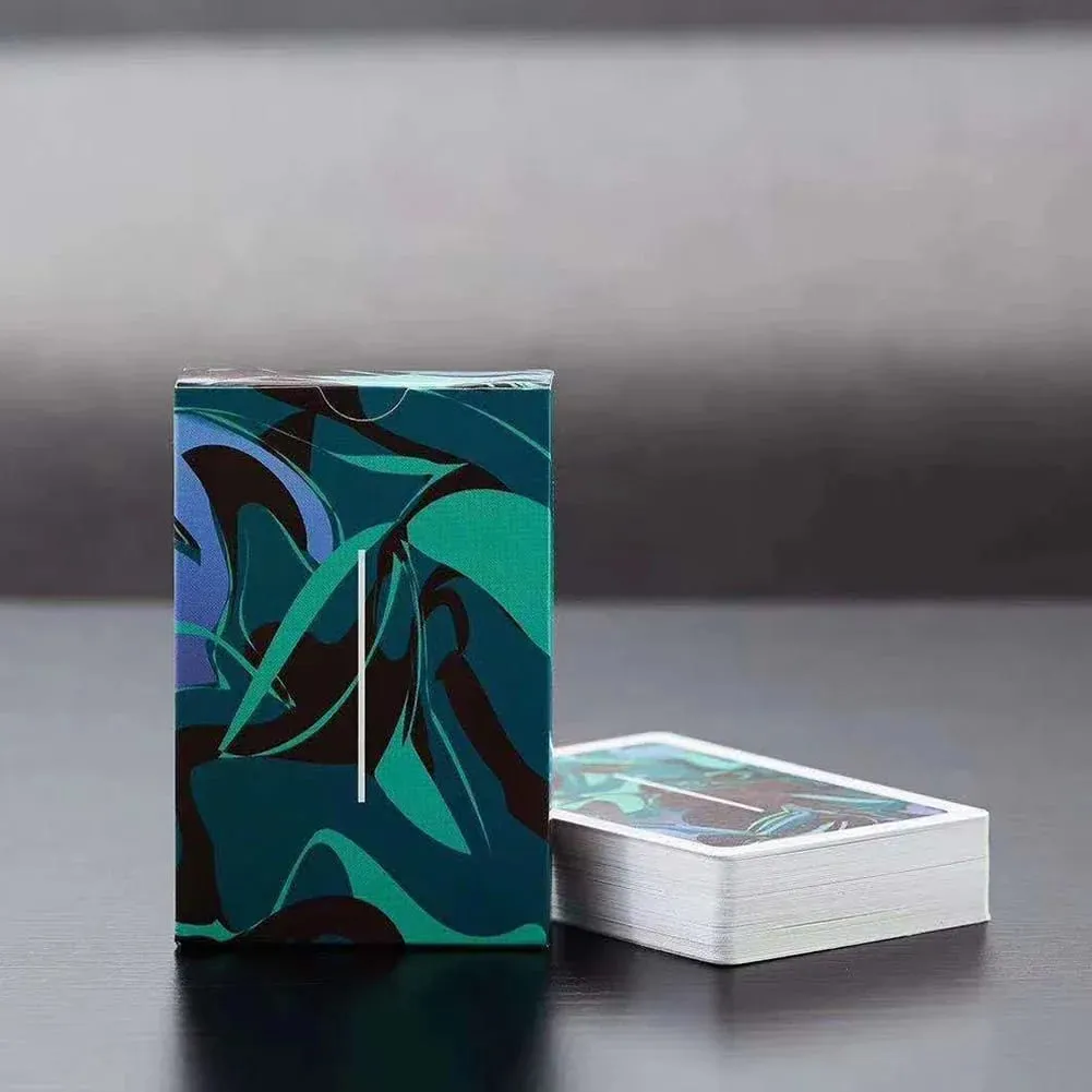 Creative Classic Poker Card Set Základní společenská hra pro setkání Stolní hry Slavnostní zábava Odolné a přenosné hrací karty — image 8