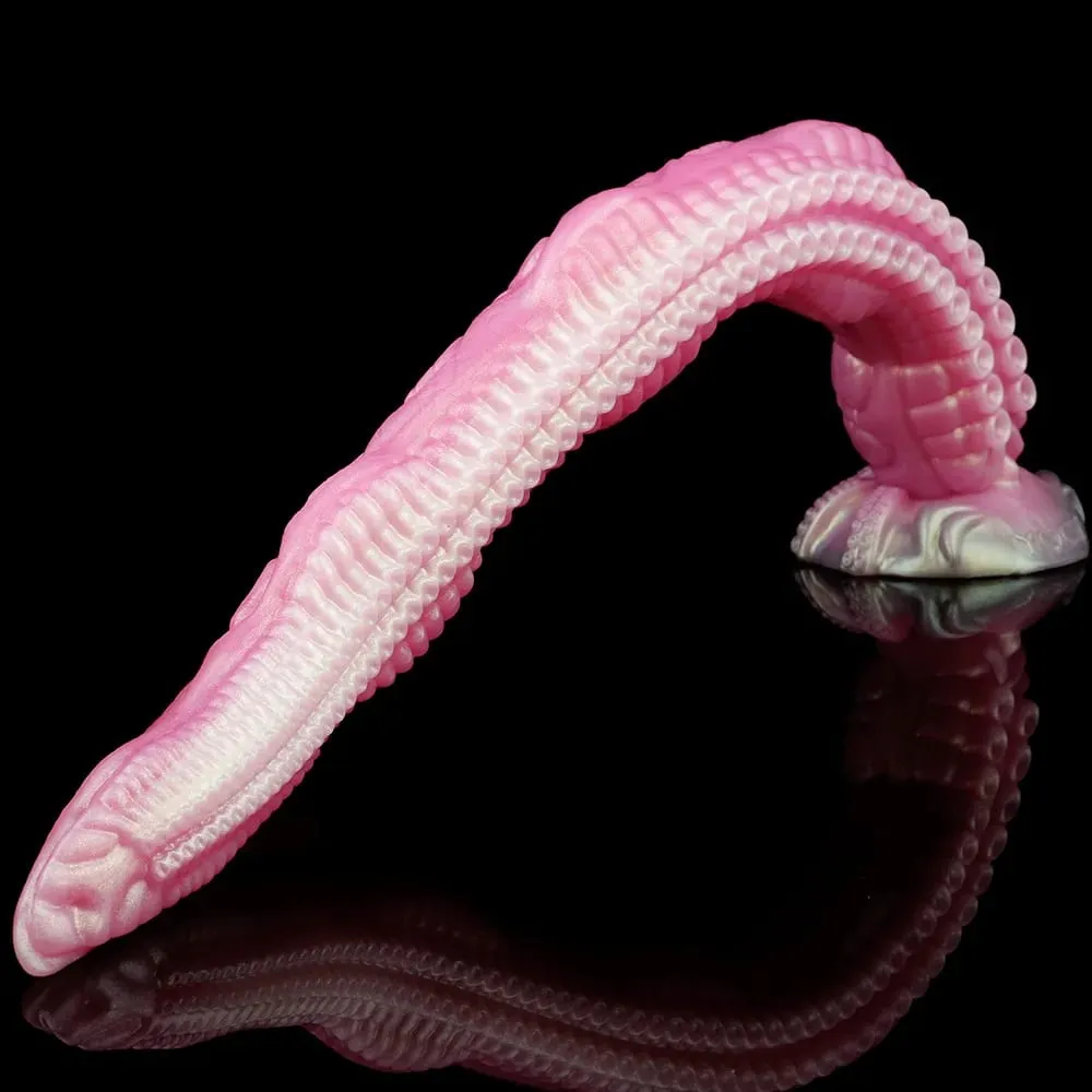 Long Tentacle Dildo 25.19 Inch Pink Monster Anal Dildos Powerful Suction Cup Anus Vaginal Stimulator Silicone Sex Toys — image 5