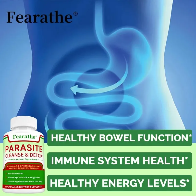 Parasite Cleanse - Bowel Cleansing Supplement Digestive Health Immune Health Parasite Removal Natural Gut Health — image 3
