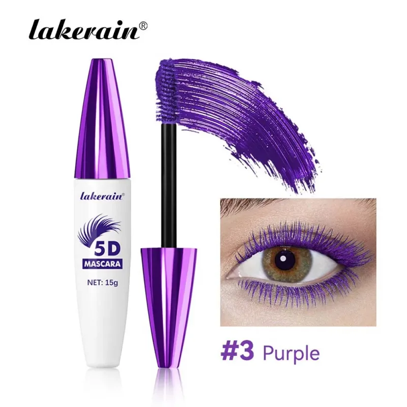 Červené víno Hnědé řasy Řasenka 5D Trojrozměrné řasy Curling Extension Nerozmazává se Voděodolný Fast Dry Lsting Makeup — image 9