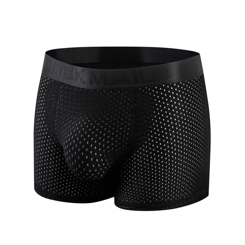 Men Trunks Built-in Fake Butt Hip Lifter Enhancer Shorts Boxer Briefs Padded Underwear Shapewear Underpants Nylon Breathable — image 7