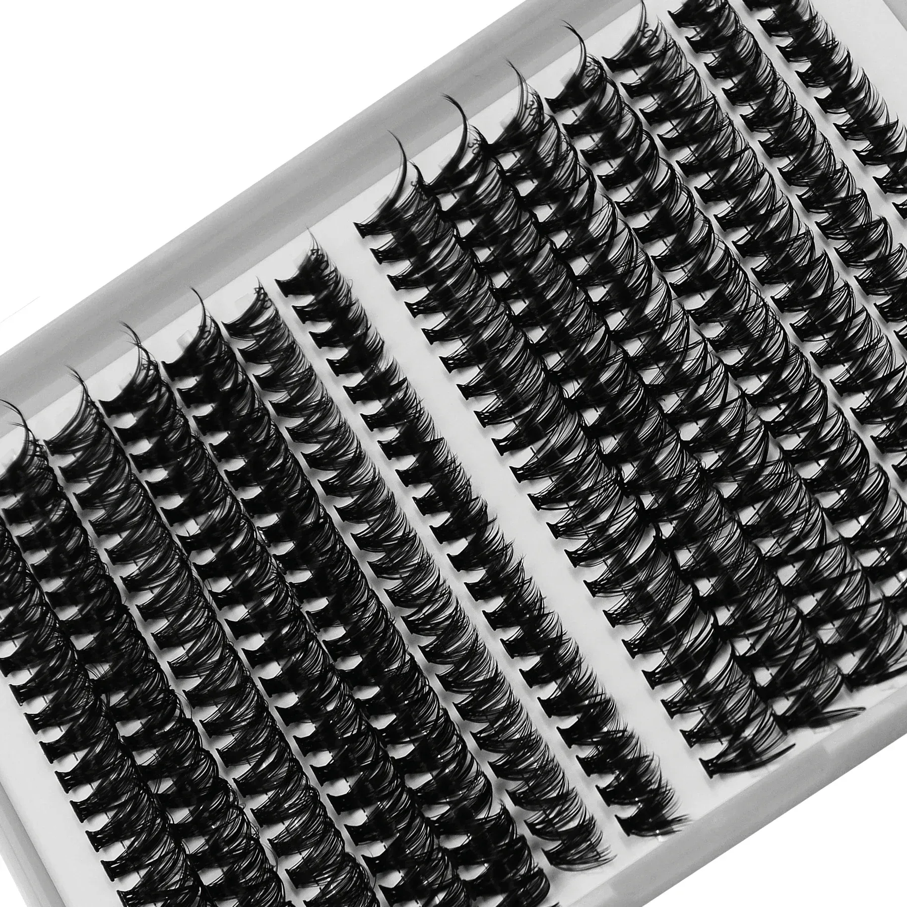 280pcs 30D 40D Indibidwal na Lashes Maliliit na Cluster Reusable False Eyelashes DIY Lash Extension 9-15mm Mix Length para sa Eye Makeup — image 3