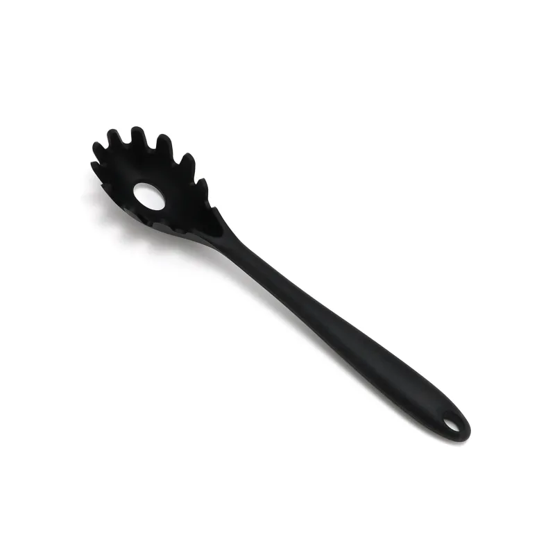 11.2 inch Pasta Vork Premium Siliconen Spaghetti Zeef Hittebestendige Noodlepel Server Food Grade Keuken Koken Gereedschap