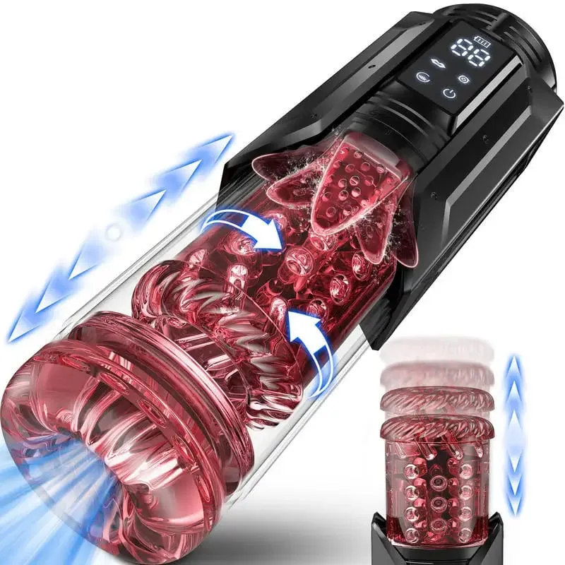 Masturbateur automatique pour homme, tasse de poche pour chatte, vagin réaliste, aspiration serrée, vibration, Stimulation profonde, jouet sexuel pour homme — image 1