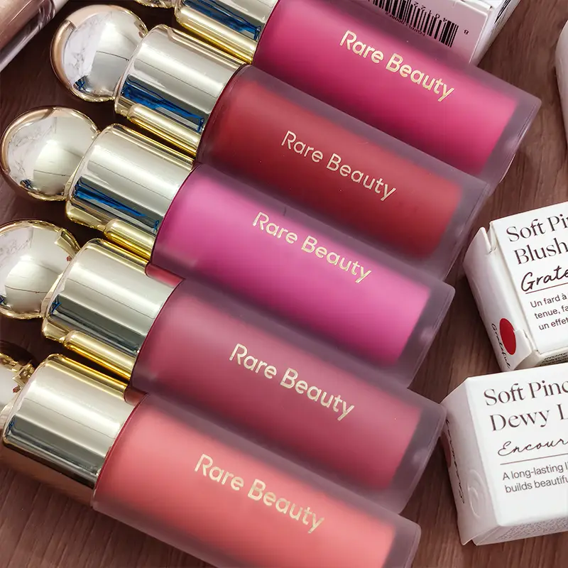 หายากความงามแต่งหน้า Cheek Blush Cream Blusher Stick Bliss ส่งเสริมลิปสติกใหม่ Happy Hope Worth Love ลิปกลอสยี่ห้อเครื่องสำอาง — image 2