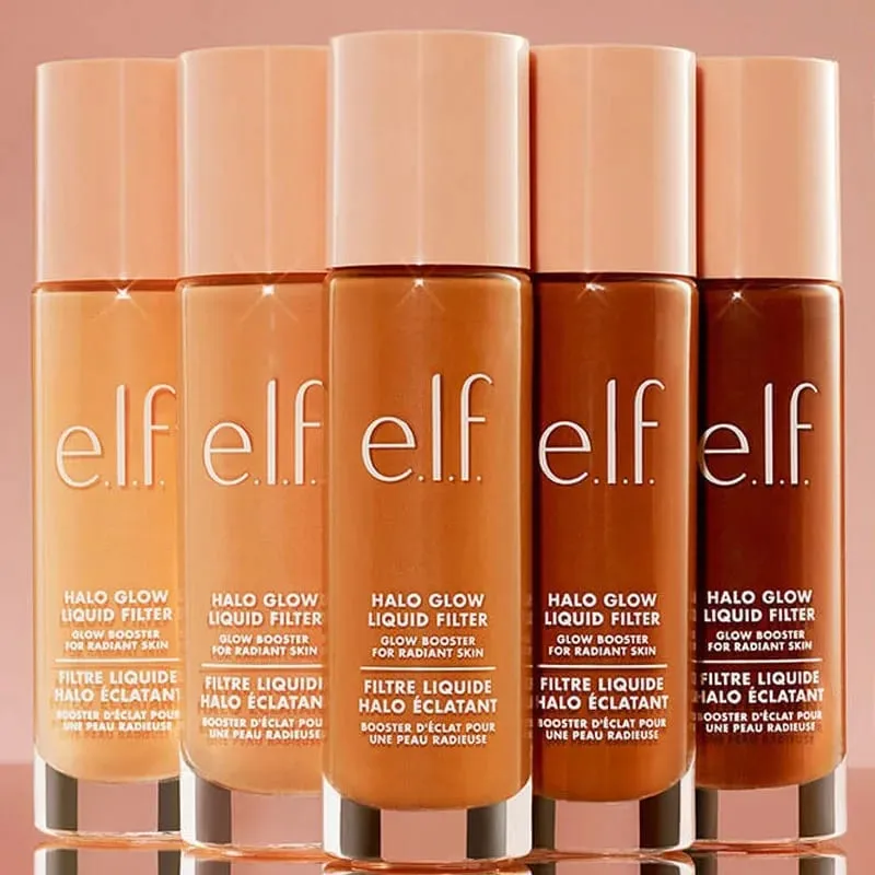 ELF 3 Warna Baharu Penapis Cecair Halo Glow Kulit Wajah Kelihatan Sihat dan Lebih Berseri Produk Kecantikan Solekan Asas — image 4