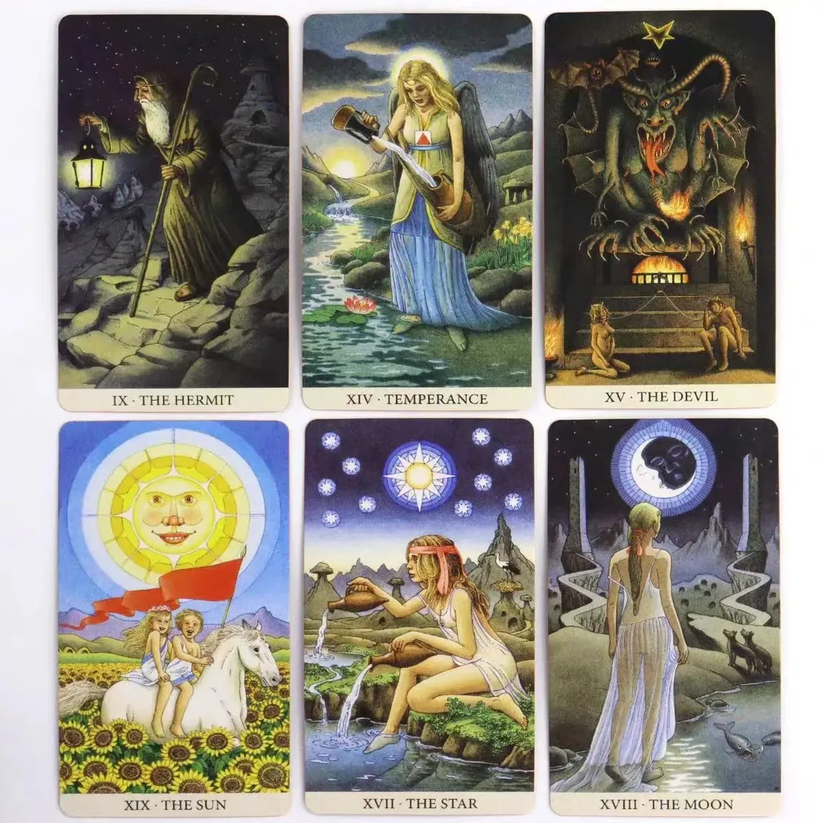 78 Kartu Impian Terpanjang dengan Buku Panduan Dek Tarot Gaya Rider Waite untuk Pemula Ramalan Peramal Permainan Papan Oracle — image 6
