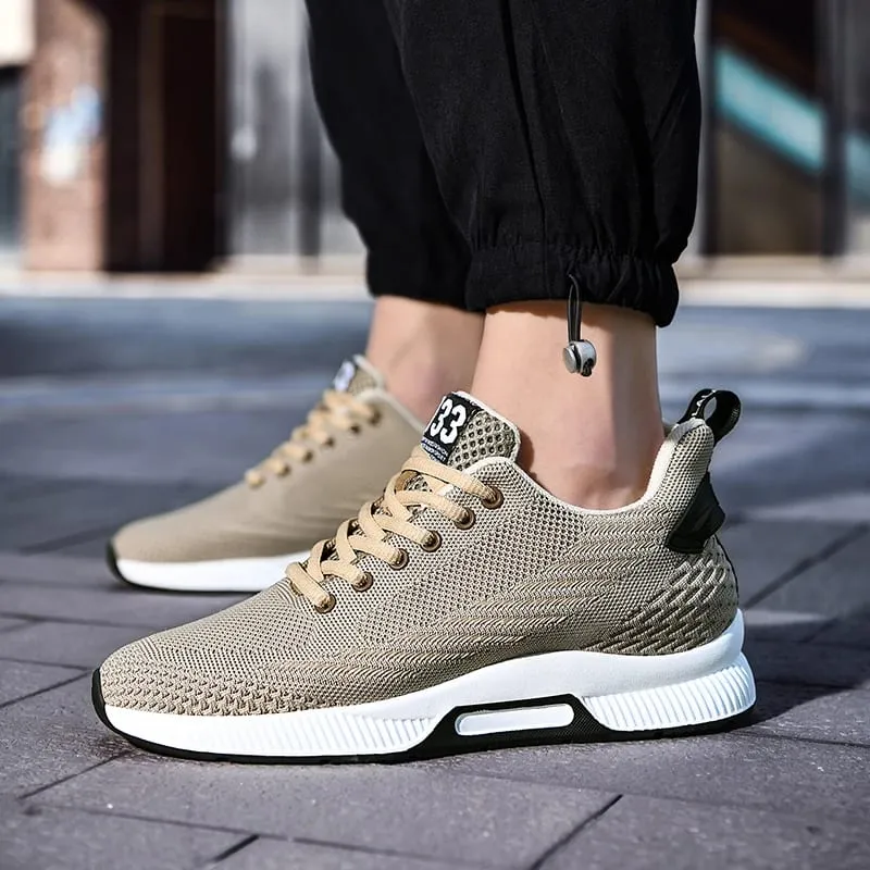 New Sneakers Man Elevator Shoes Height Increase Shoes for Men Insoles 8CM Mesh Breathable Sports Heightening Footwear Tall Shoes — image 6