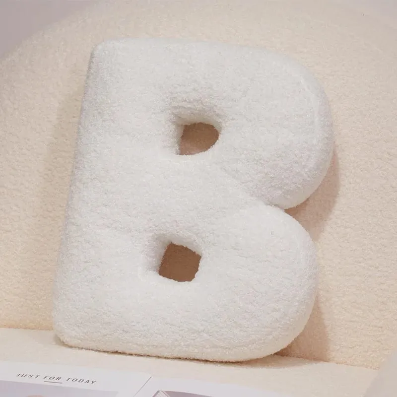 Oreiller en peluche avec lettres anglaises de dessin animé, coussin de canapé, de lit, enseignement des mots, jeu, décoration de salon, 40CM — image 9