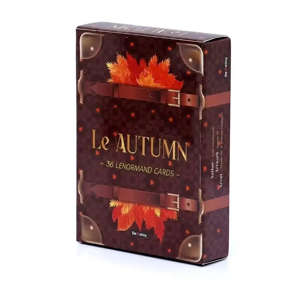 Jeu de 36 cartes Oracle pour la divination, la divination et la croissance spirituelle, cartes Lenormand d'automne, 9x6cm — image 5