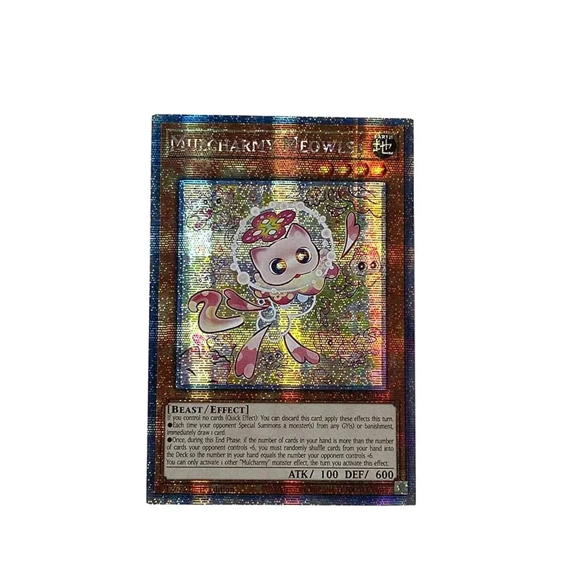 Yu-Gi-Oh! Collection DIY Proxy Cards Non-Original Mulcharmy Meowls Mulcharmy Fuwalos Mulcharmy Purulia Collection Card Toys — image 4