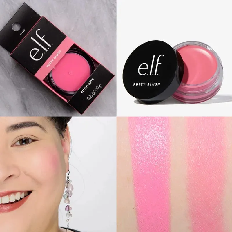 Bálsamo colorete líquido Elf con textura húmeda de Color, apariencia de maquillaje sin maquillaje, bálsamo labial Natural transparente, imprimación, esencia hidratante