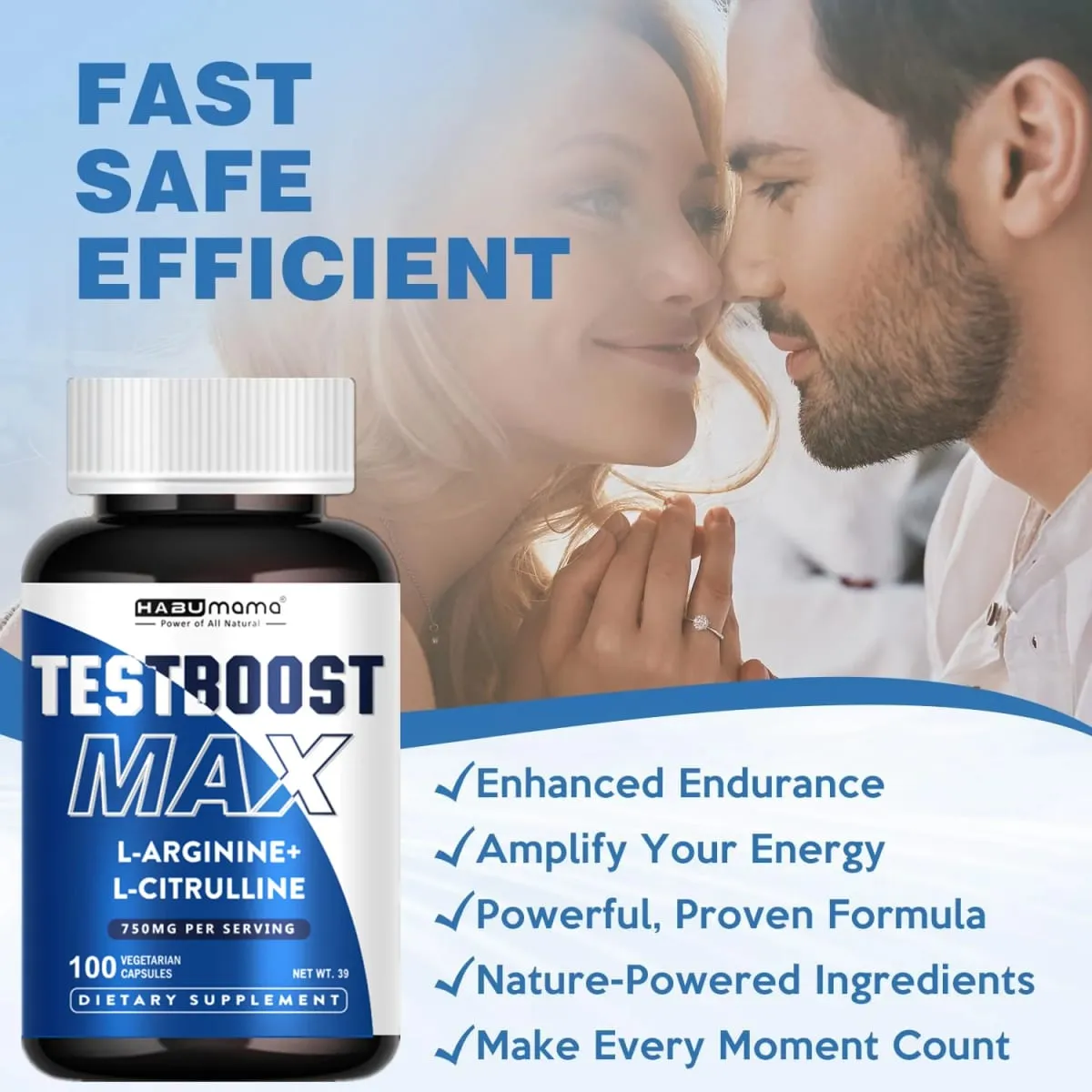100 tabletek Test Boost Max Zwiększona siła i jędrność dla męskiej poprawy wytrzymałości i przedłużonych wyników — image 3