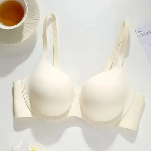 Bra Tekan Ke Atas Ultra Tebal 12CM untuk Bra Kecil Lif Tanpa Wayar Lancar Anti-Kendur Sokongan Lembut Pakaian Bra Halimunan — image 9