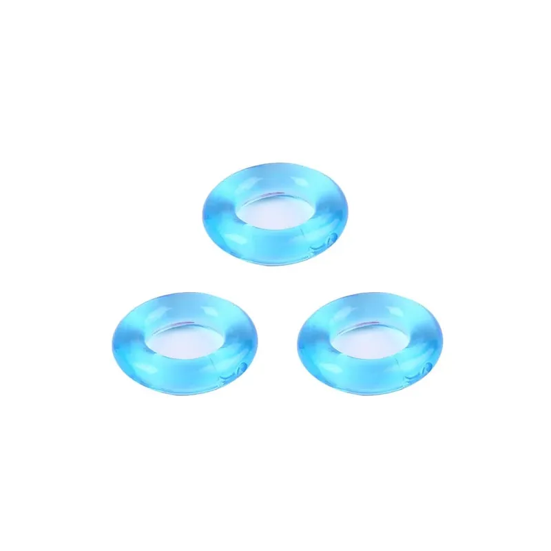 Silicone Cock Penis Rings with Enlargers Erection Enhancing Ultra Soft Long Lasting Stronger Adult Sex Toys for Men Couples — image 11