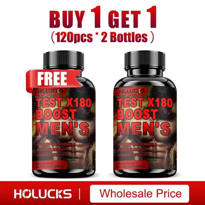 Test X180 Boost 9-in-1 T Support for Men with D-Aspartic Acid Fenugreek Tribulus Terrestris Boost Vitality & Performance — image 10
