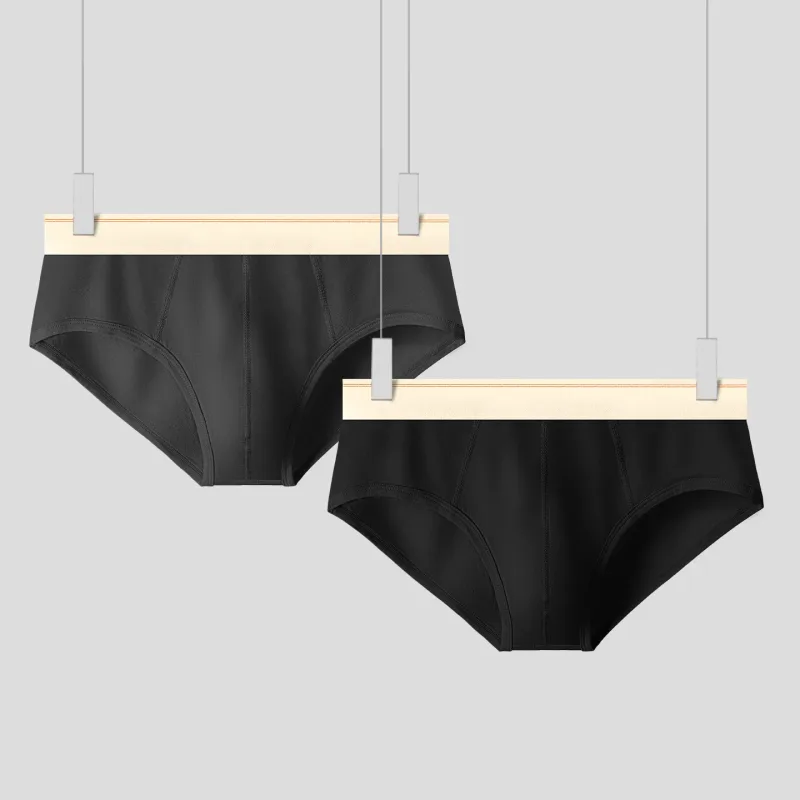 Cuecas triangulares masculinas de algodão puro, respiráveis e confortáveis, cintura média, suaves e macias para a pele, cuecas adolescentes — image 6