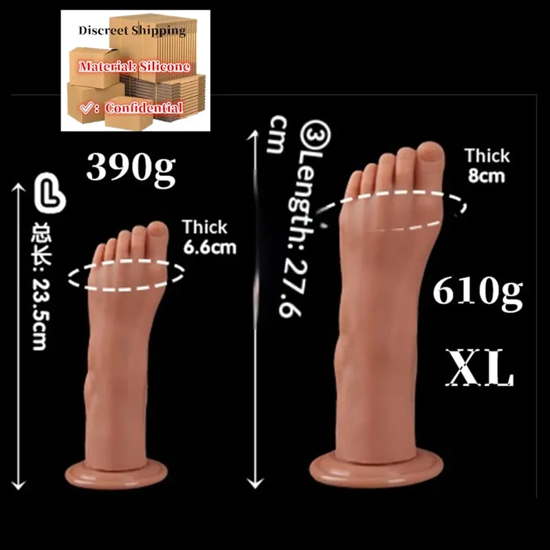 Styl nohou Anální kolík Velký silikonový zadek Hluboká masturbátor Dildo Dildo Stimulátor Anální Dildo Sexuální hračka pro dospělé pro ženy 성인용품 — image 19