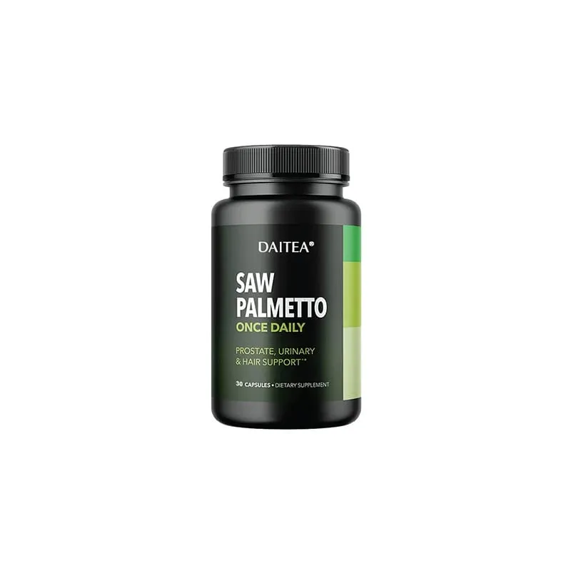 Daitea Saw Palm Capsule Supplément de santé de la Prostate soutient la santé des voies urinaires soutient la santé de la vessie favorise la croissance des cheveux — image 9