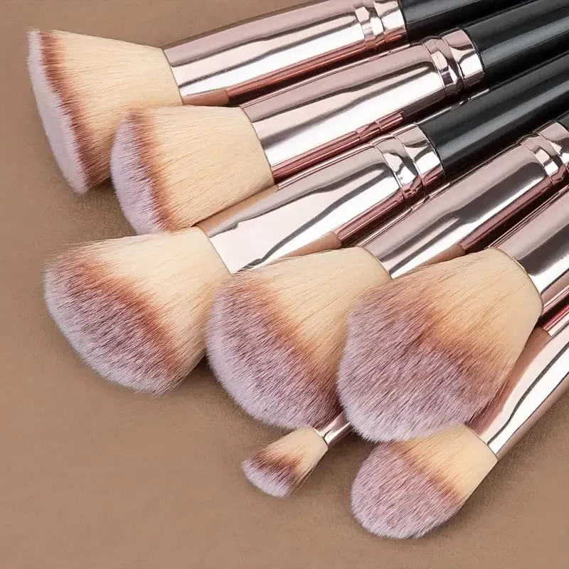 Professional 3/20PCS Makeup Brushes Set Soft Fluffy Eyeshadow Foundation Concealer Blending Blush Brush Kabuki Women Beauty Tool — image 5