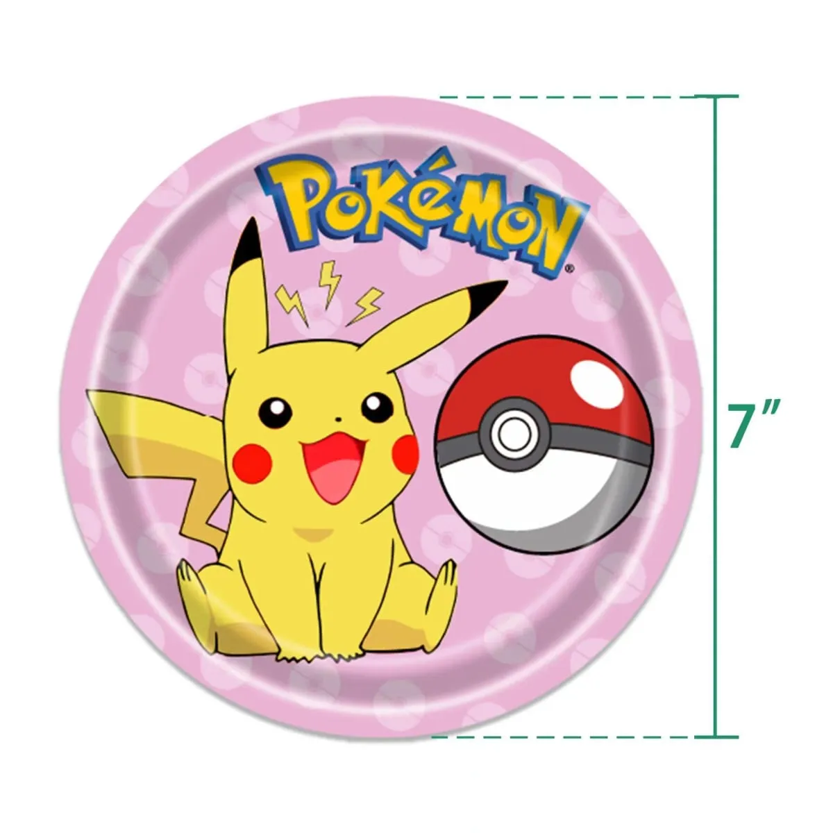 Pokemon Birthday Party Disposable Party Plates Pikachu Theme Tablecloth Character Balloon Birthday Decoration Baby Shower Suppli