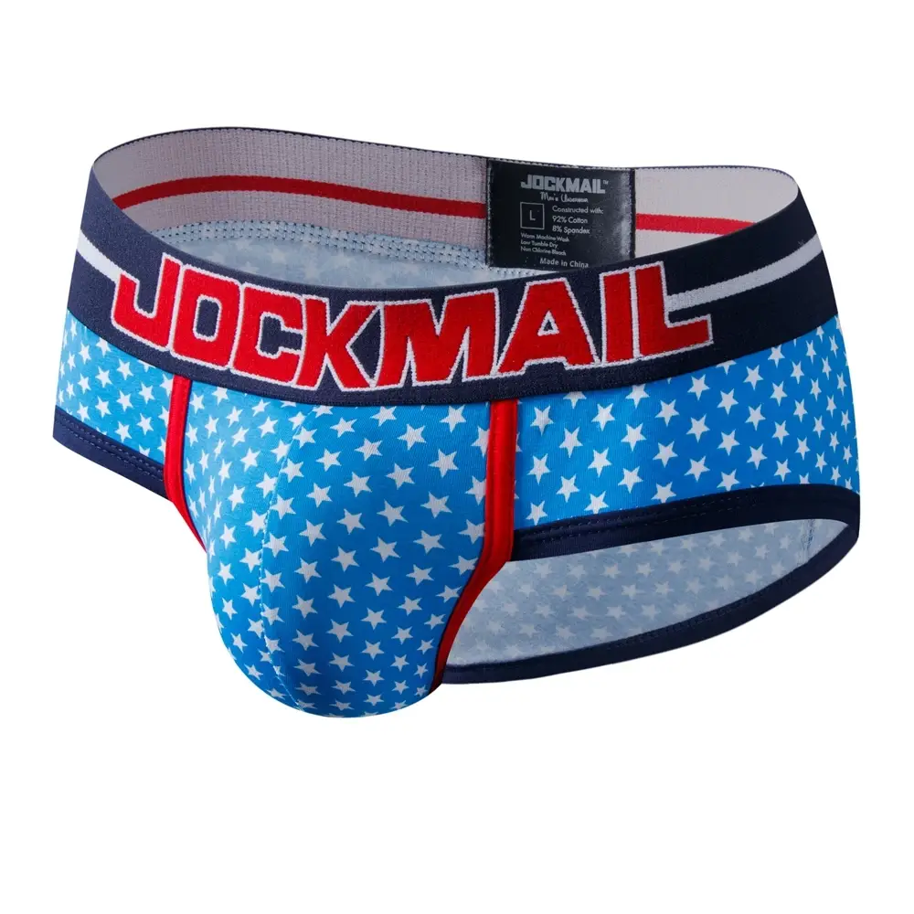 Men Underwear Briefs Cotton Printed Sexy Men Boxer Brief Slips Cueca Masculina Panties Calcinha Calzoncillos Hombre Breathable — image 20