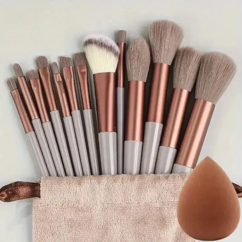 Professional Makeup Brush Set - Soft Fluffy Cosmetic Brushes for Foundation Powder Eyeshadow & Blending Beauty Tools — image 12