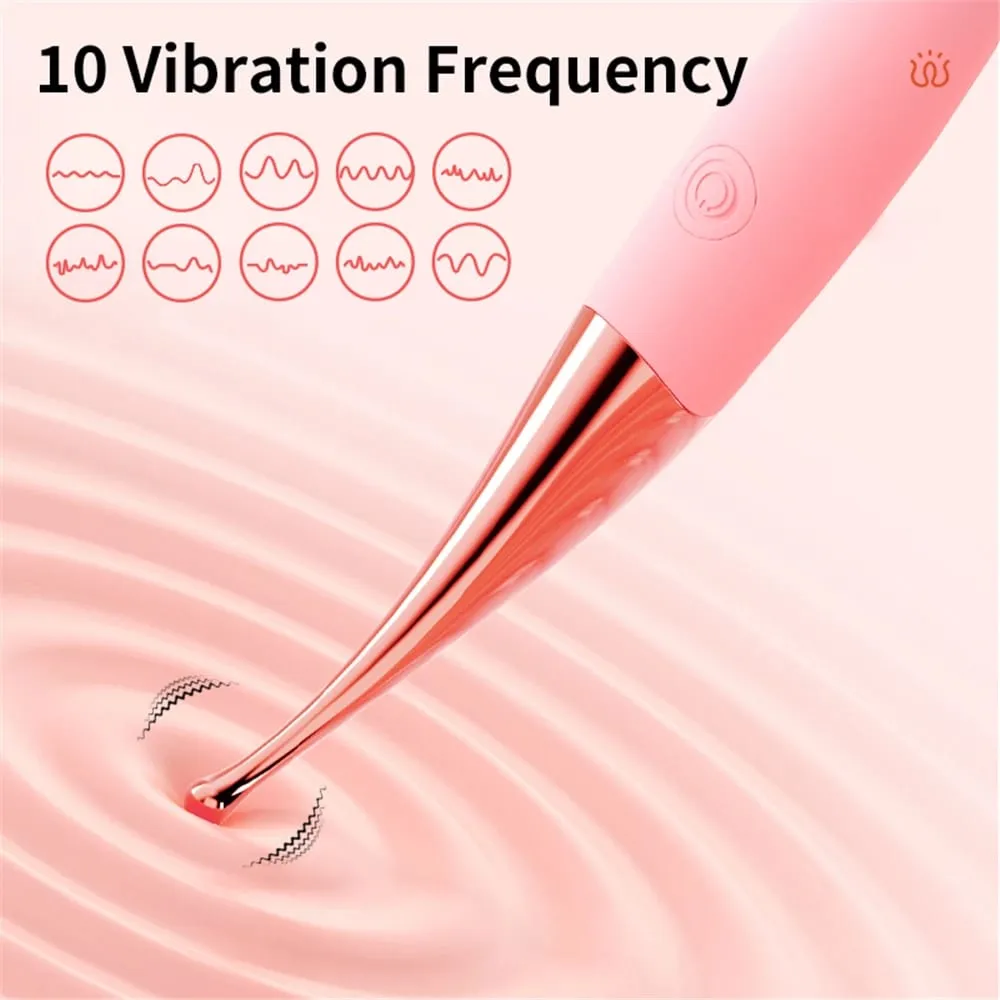 G Spot Vibrator Kuat Frekuensi Tinggi Vibrator Jilat Kelentit Perangsang Puting Melancap Masturbator Urut Mainan Seks untuk Wanita Dewasa — image 3