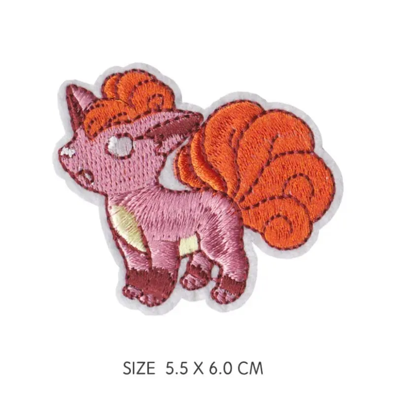 30 Stijl Doek Patch Pikachu Charizard Kleding Stickers Naaien Borduren Patches Applique Ijzer Op Kleding Cartoon Diy Kledingstuk — image 24