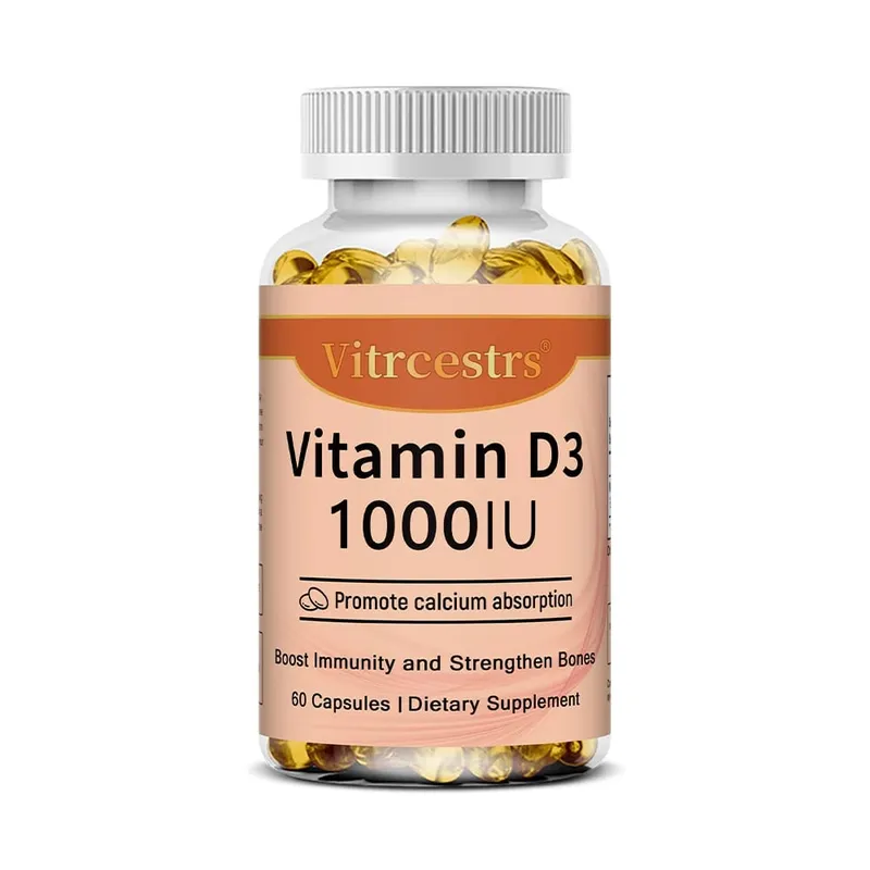 Vitamin D3 1000iu for Immune Support Healthy Muscle Function and Bone Health - Non-GMO Gluten Free 120 Vegetable Capsules — image 7