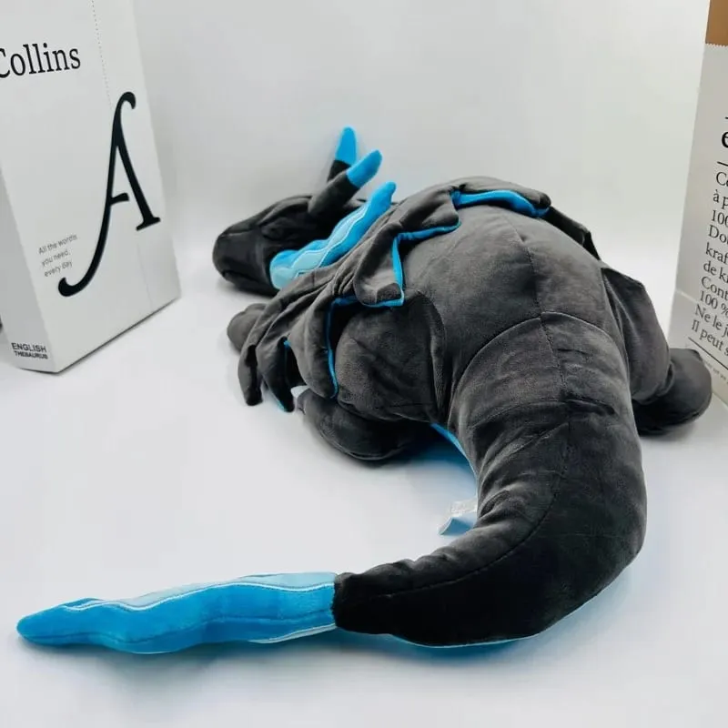 Nové velké 48cm modré plyšové panenky Charizard na spaní Super měkký Pokémon Anime Plyšový polštář na podlahu/pohovku — image 7