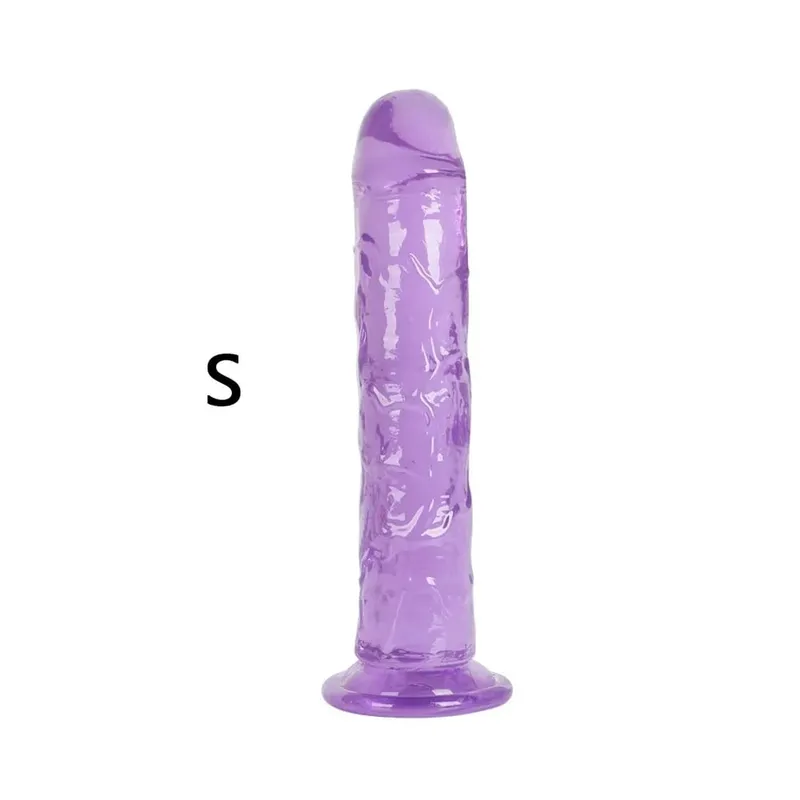 KWD Erotis Lembut Jelly Anal Butt Plug Realistis Cangkir Hisap Kuat Mainan Dewasa G-spot Orgasme Penis Besar Seks mainan untuk Wanita — image 15