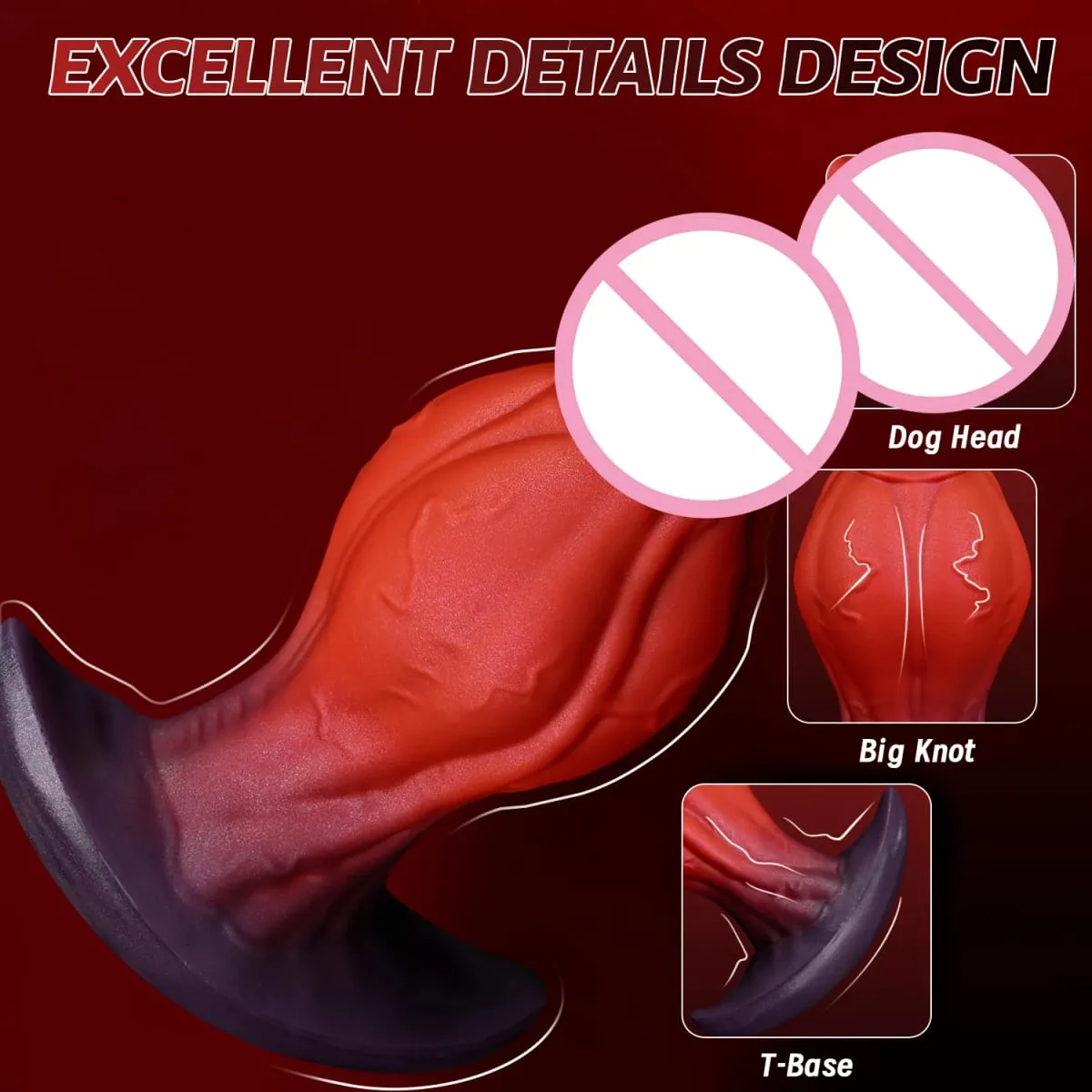 Realistisk Dildo Big Knot Bærbar Anal Plug Flydende Silikone Butt Plug Vaginal Anal Prostata Massage Voksen Sexlegetøj Til Kvinder Mænd — image 3