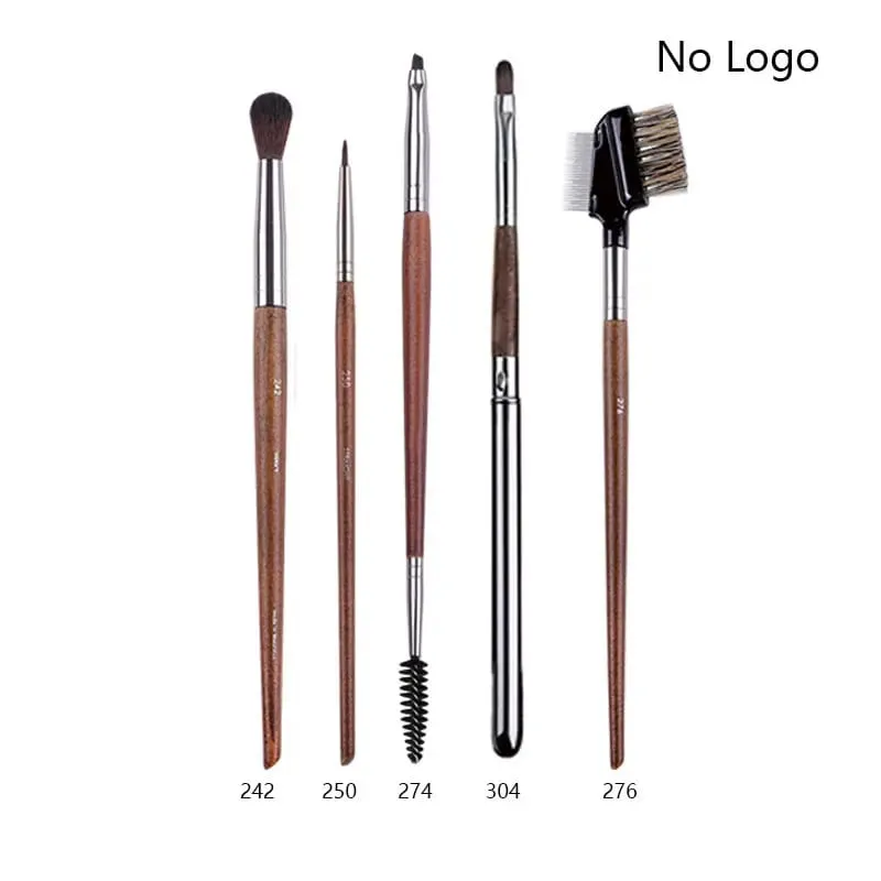 5 ชิ้น/เซ็ตไม้ธรรมชาติอายแชโดว์แปรงแต่งหน้า Eye Make Up แปรงคอนซีลเลอร์ Crease Smudge เครื่องสำอางค์ชุดเครื่องมือบาง liner — image 33