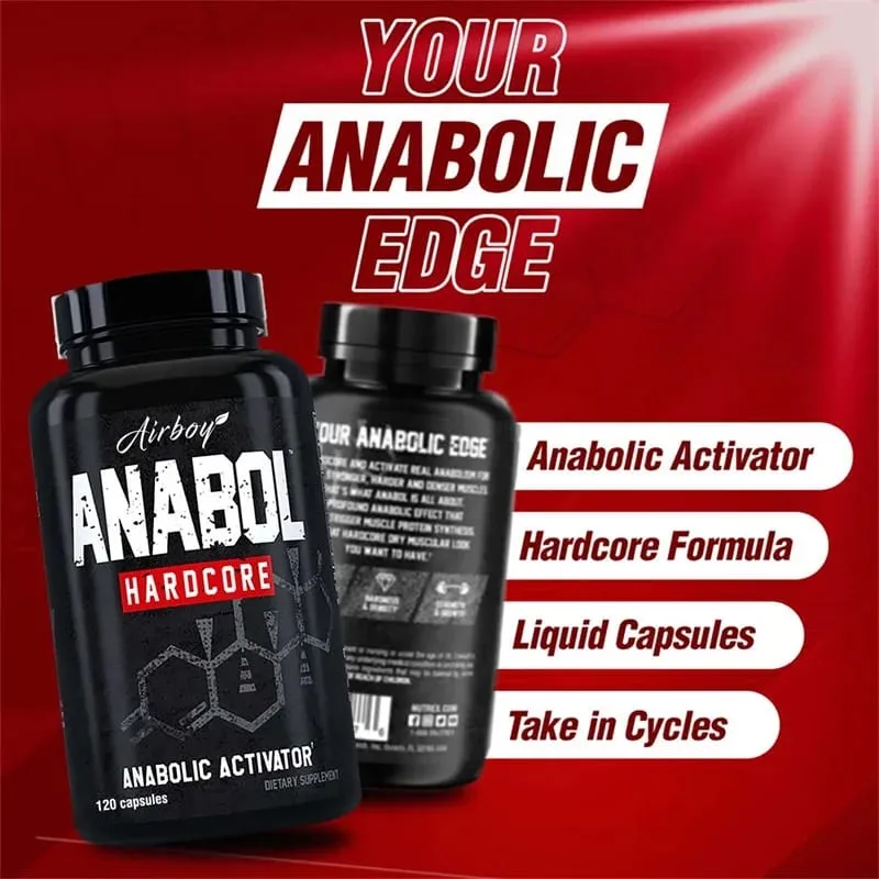 Anabol Hardcore – Machen Sie Ihre Muskeln größer, stärker, härter und dichter, fördern Sie das Muskelwachstum, steigern Sie Kraft und Ausdauer — image 5