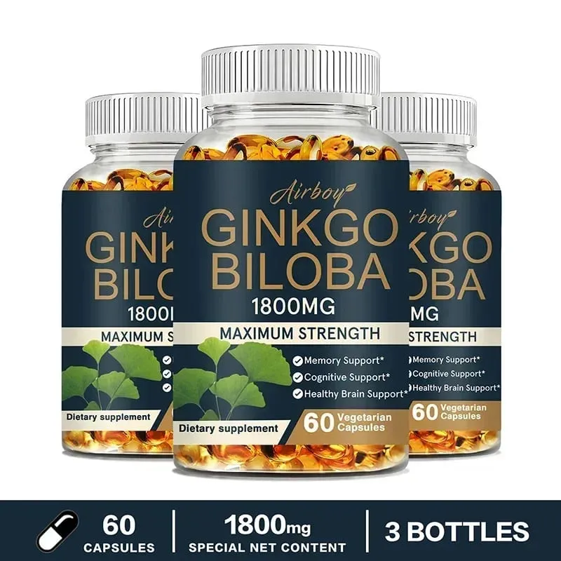 Ginkgo Biloba Supplement - Memory and Learning Promotes Brain Health Improves Clarity Improves ConcentrationSupplement — image 10