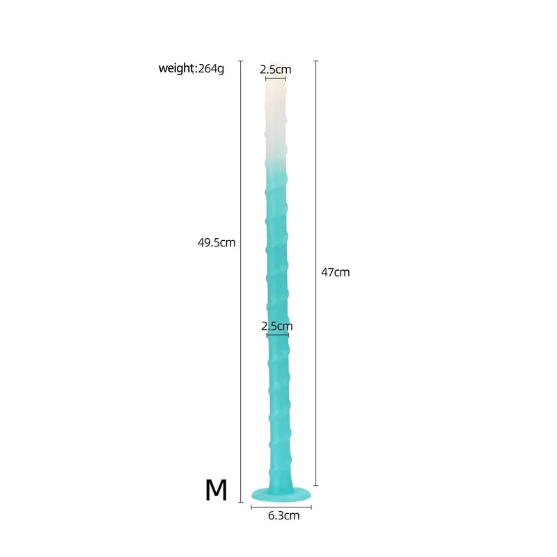 Trois tailles de bouchons anaux longs tentacules de poulpe de forme spéciale jouet sexuel doux pour adulte matériaux en Silicone liquide stimulateur de prostate — image 11
