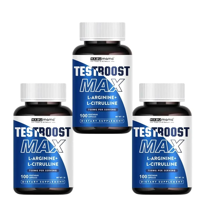 100 tabletek Test Boost Max Zwiększona siła i jędrność dla męskiej poprawy wytrzymałości i przedłużonych wyników — image 9