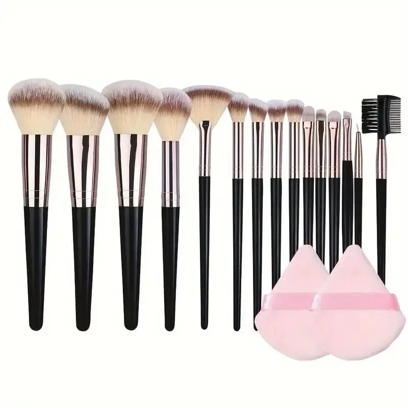 Profesionální 3-20ks štětců na make-up Sada štětců na make-up na oční stíny Štětec pro míchání tvářenek Kabuki Soft Fluffy Women Beauty Tool