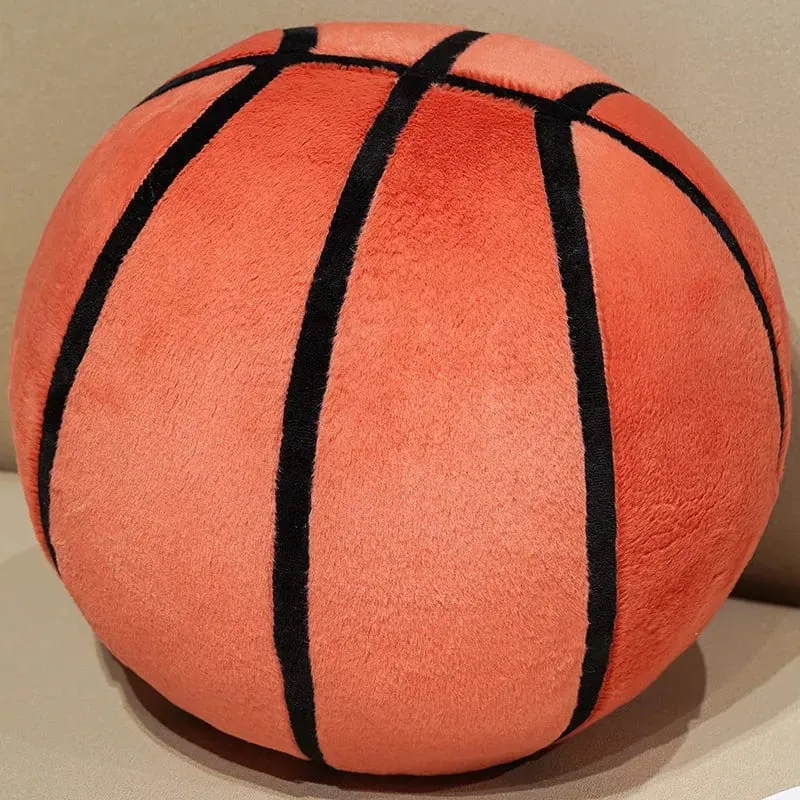 Simulasi Plushie Bola Keranjang Bantal Baling Bola Keranjang Isi Hiasan Bilik Tidur Montok Mesra Kulit Hadiah Percutian Untuk Lelaki Dan Perempuan — image 9