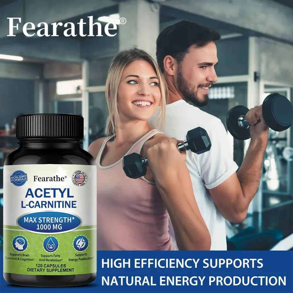 Acetyl L-Carnitine - High Potency Supports Natural Energy Production Sports Nutrition Supports Memory and Concentration — image 5