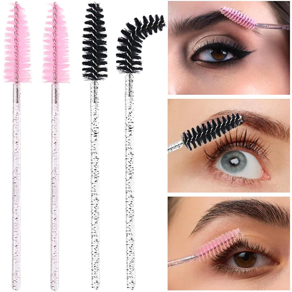 500Pcs Lash Brushes Eyelashes Extension Brush Kits Makeup Tool For EyelashMascara Wands Applicator Spoolers Tools Χονδρέμπορος — image 6