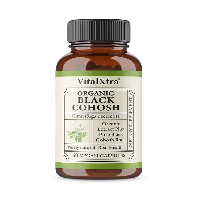 ราก Black Cohosh ควบคุมการทำงานของต่อมไร้ท่อ ปรับปรุงคุณภาพการนอนหลับ บรรเทาอาการวัยหมดประจำเดือน ช่วยสุขภาพหัวใจและหลอดเลือด — image 8