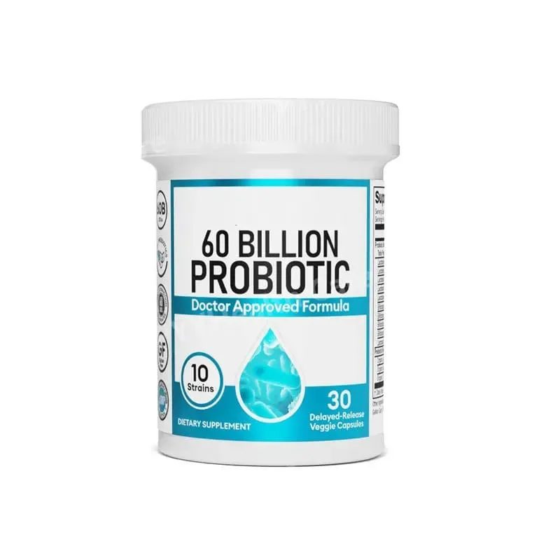 Probiotické kapsle pro více kmenů Probiotické s organickými prebiotiky Denní doplněk pro zdraví trávení — image 9