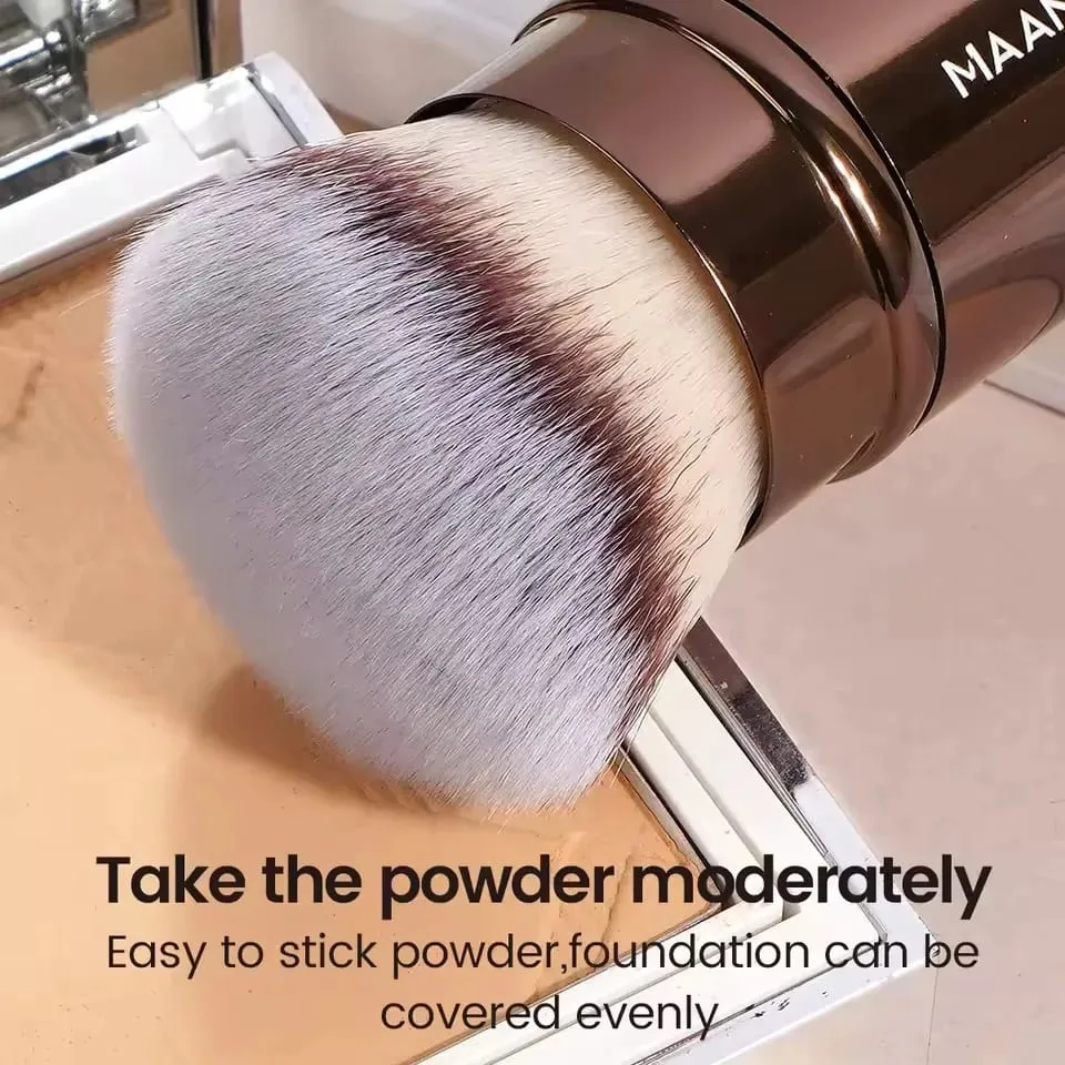 Propesyonal na Makeup Brush Double Head Foundation Powder Concealer Makeup Brush Soft Fiber Hair Cosmetic Beauty Tools — image 5