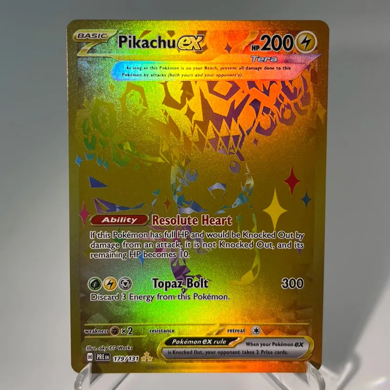 Kad PKM Prismatic Evolutions PTCG5-A GX Rainbow Umbreon Sylveon Leafeon ex Rare Collection Battle Toys Hadiah untuk Hobi — image 39