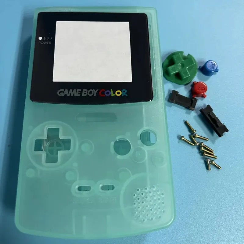 Новый цветной корпус Gameboy Gbc Shells, ограниченная серия, сменные корпуса, игровая периферия, аксессуары, светящиеся подарки на день рождения для мальчиков