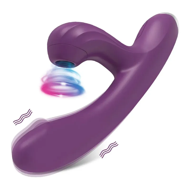 Potente vibratore vibrante succhiatore Sucker femminile stimolatore del clitoride Punto G massaggiatore vibratore Articoli per adulti Giocattoli del sesso Negozio per le donne — image 7