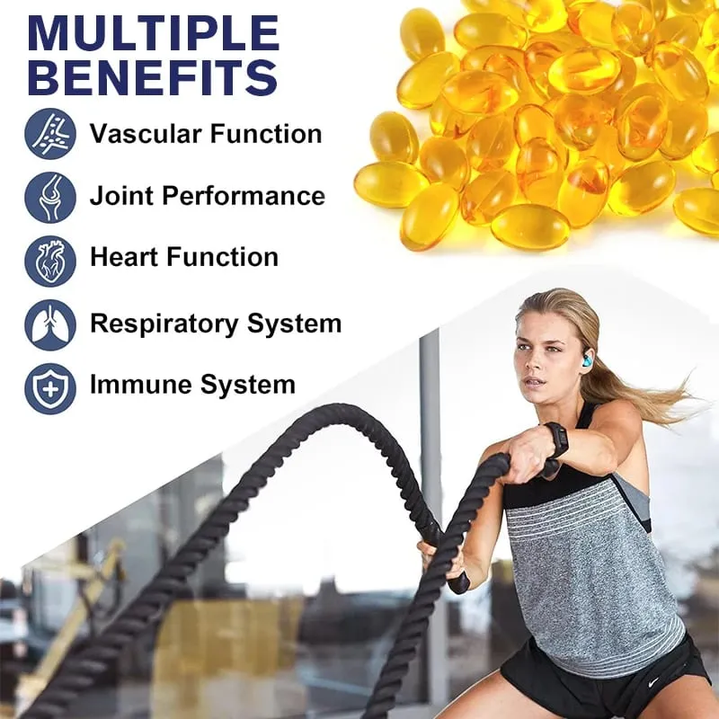 PQQ Capsules 40mg Mitochondrial Biogenesis Support Cell Brain & Heart Health Energy Boost Cognitive Function Antioxidant — image 7