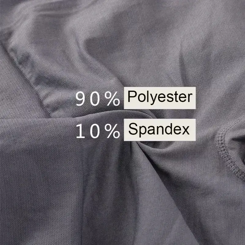 5 Pcs Men’s Boxer Briefs High Elastic Breathable Underwear Soft Cotton Stretch Shorts Comfortable Plain Color Panties 3256812862724852 — image 3